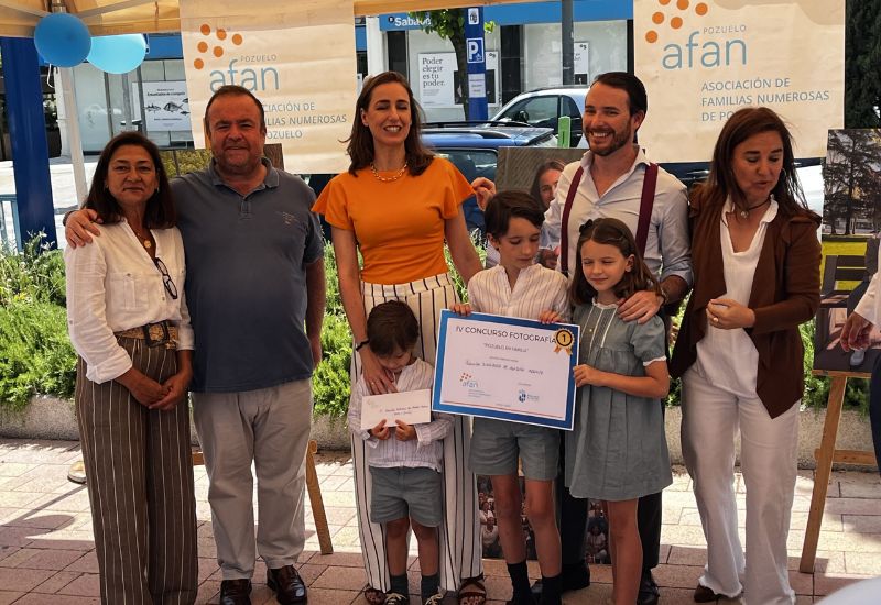 Queda abierta la convocatoria del concurso fotográfico ‘Pozuelo es familia’