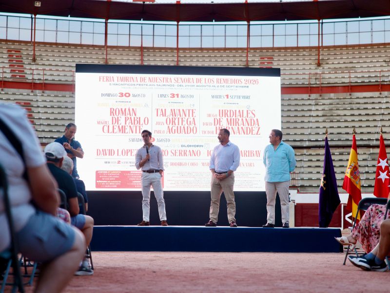 Talavante, Juan Ortega y Diego Urdiales lideran el cartel de la Feria Taurina de Los Remedios 2026