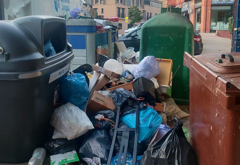Puntos de recogida de residuos