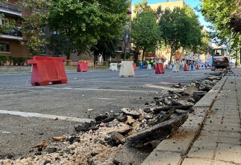 Comienzan las obras de remodelación de la calle José Chacón, que durarán tres meses