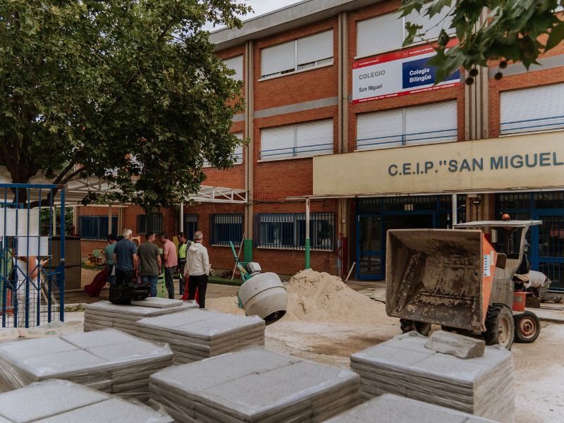 Las Rozas invierte más de 1,4 millones de euros en la mejora de catorce centros educativos