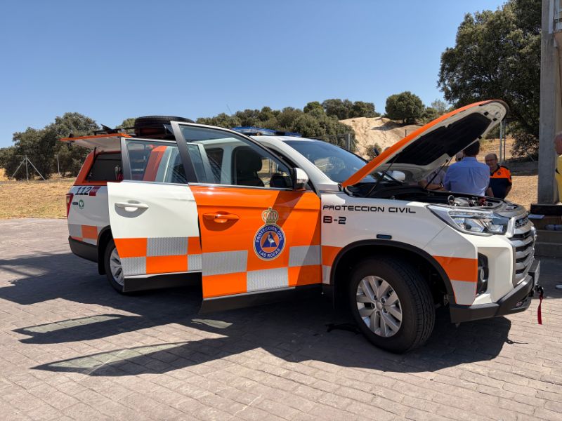 Protección Civil implementa un nuevo 4x4 para reforzar la seguridad ante incendios en Las Rozas