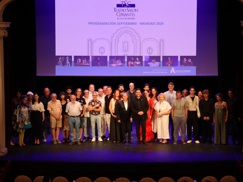 Alcalá presenta una nueva temporada en el Teatro Salón Cervantes con grandes artistas nacionales